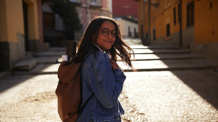 O programa Santander X Explorer axuda a que o estudantado conecte co seu futuro, experimentando o emprendemento como opción profesional e como forma de independencia económica. FOTO: Santander X Explorer