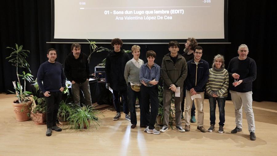 Gañadores e participantes do II Certame de Paisaxe Sonora