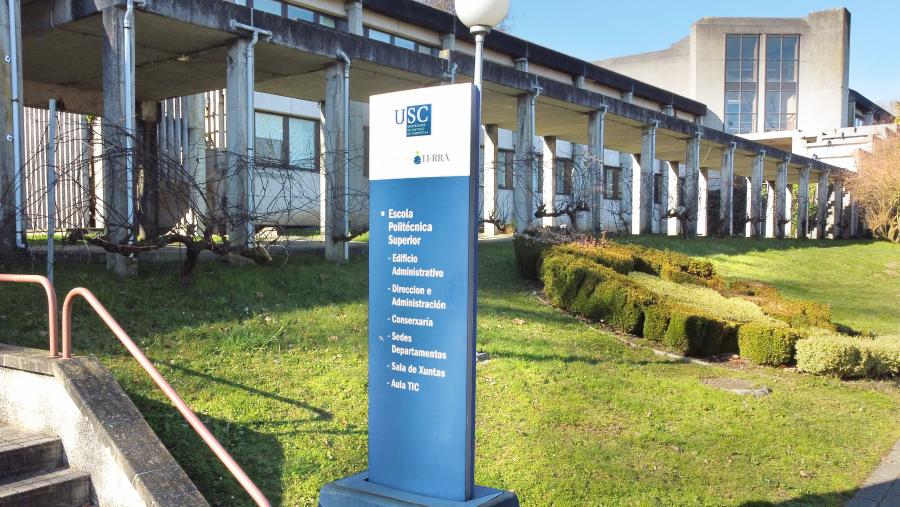 Escola Politécnica Superior de Enxeñaría. FOTO: Santi Alvite