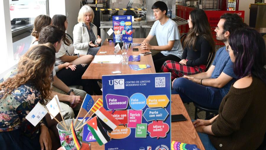 O Centro de Linguas Modernas imparte cursos en Santiago e Lugo. FOTO: Santi Alvite