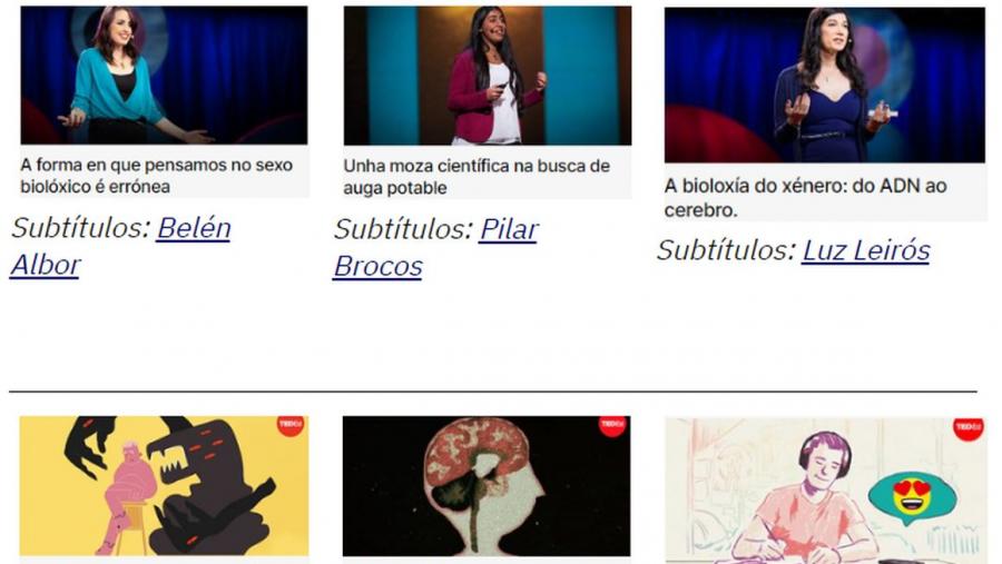 Imaxe dos traballos finalistas do TED Saúde 2023