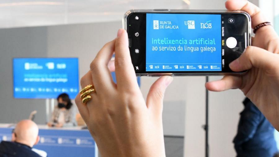 O Proxecto Nós facilitará o uso da lingua galega en múltiples soportes. FOTO: Santi Alvite