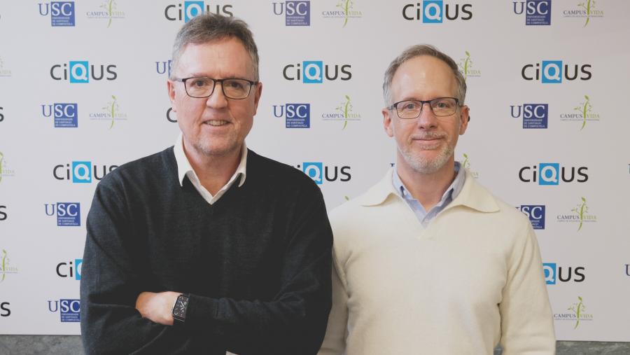 José Luis Mascareñas (esquerda) e Bruno Sainz (dereita) lideran esta investigación