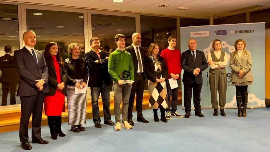 Gañadores e promotores da novena edición do certame de innovación IdeaLugo