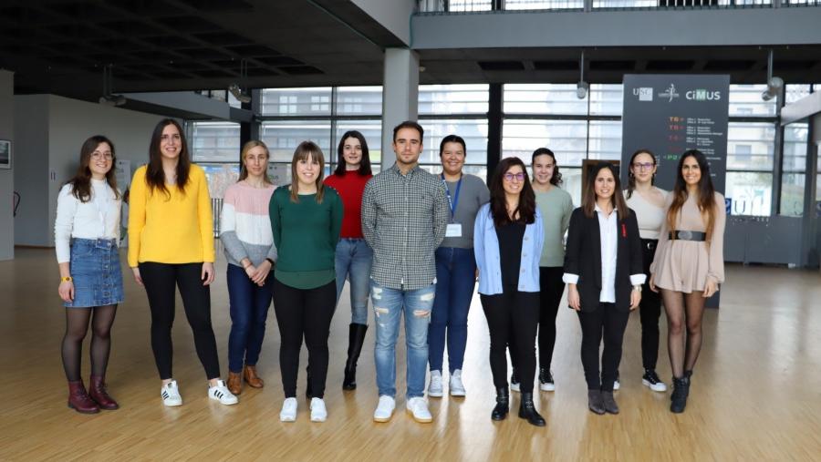 Equipo do CiMUS que desenvolveu a investigación