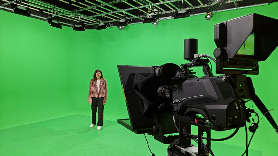 A xornada finalizou cunha visita dos participantes ás instalacións do novo plató virtual situado na Facultade de Ciencias da Comunicación. 