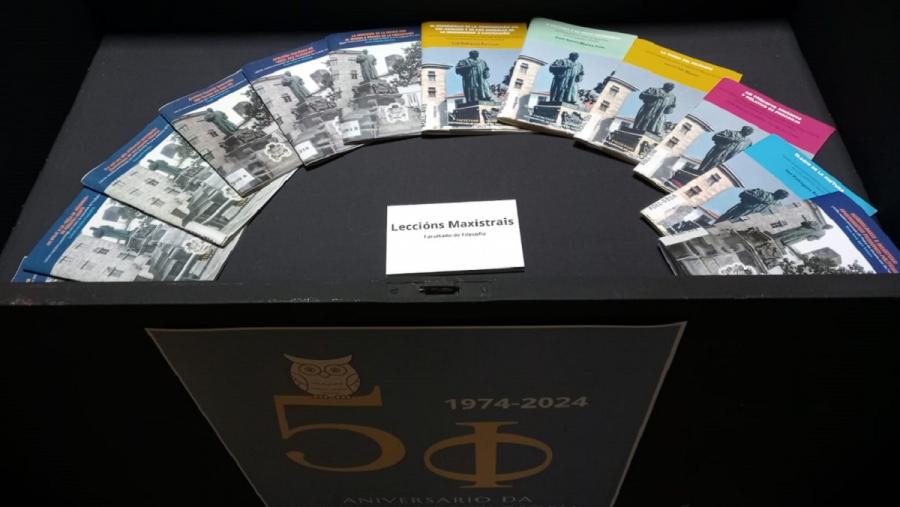 Na mostra inclúense inclúense leccións maxistrais lidas na inauguración dos cursos