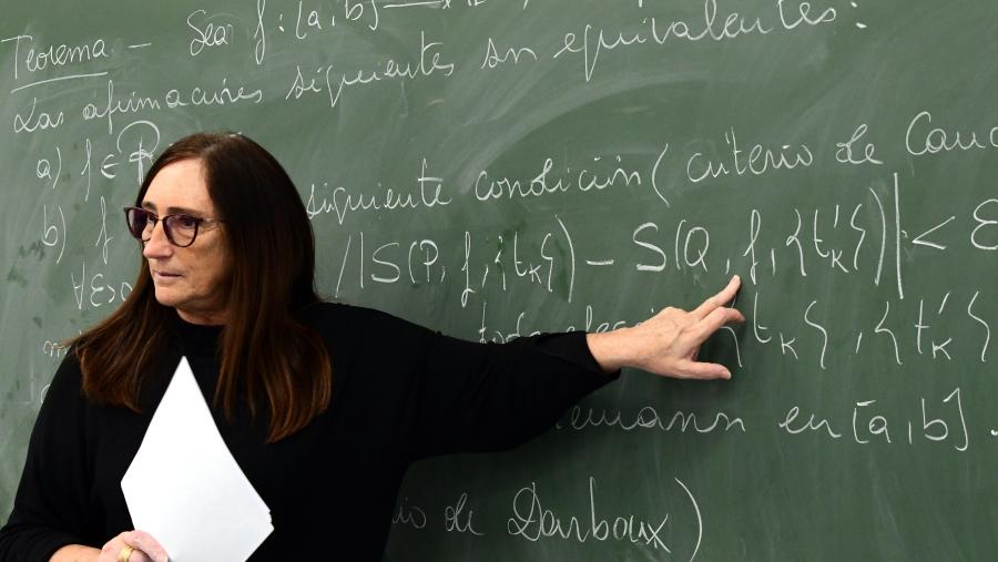 A catedrática Victoria Otero Espinar. FOTO: Santi Alvite