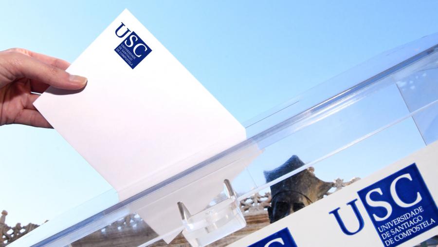 O estudantando elixe este xoves 14 de marzo representantes no Claustro. FOTO: Santi Alvite