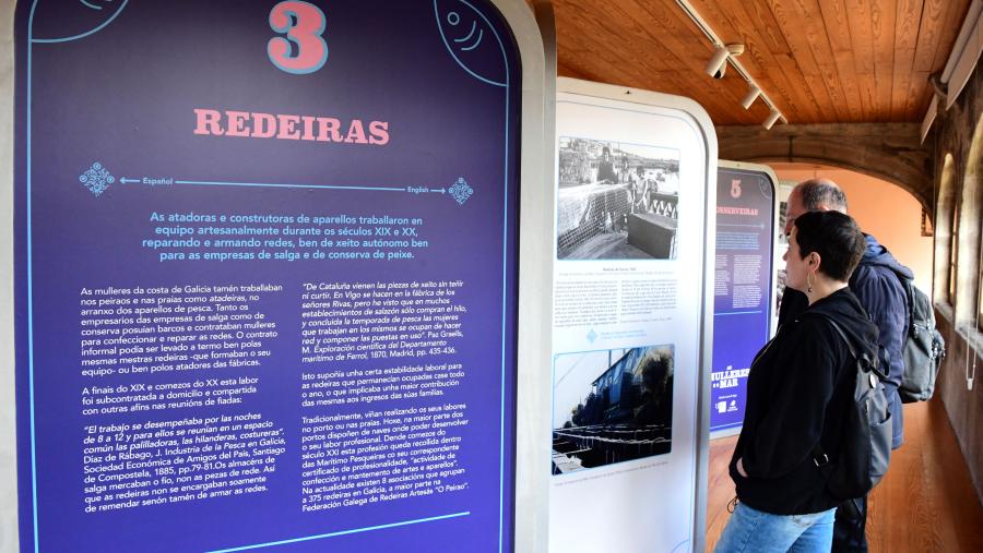 A mostra pode verse ata o 9 de abril no Colexio de Fonseca. FOTO: Santi Alvite