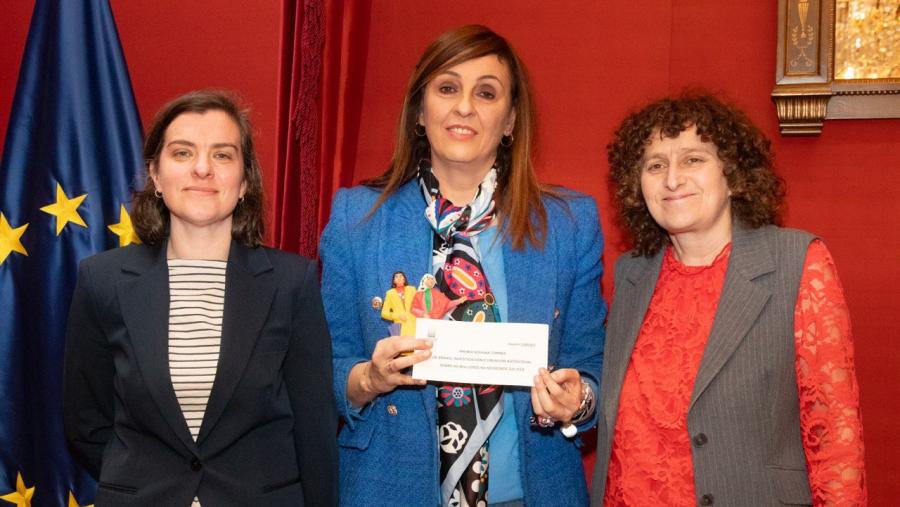 Marta Pérez Pereiro, Montserrat Fajardo e Goretti Sanmartín