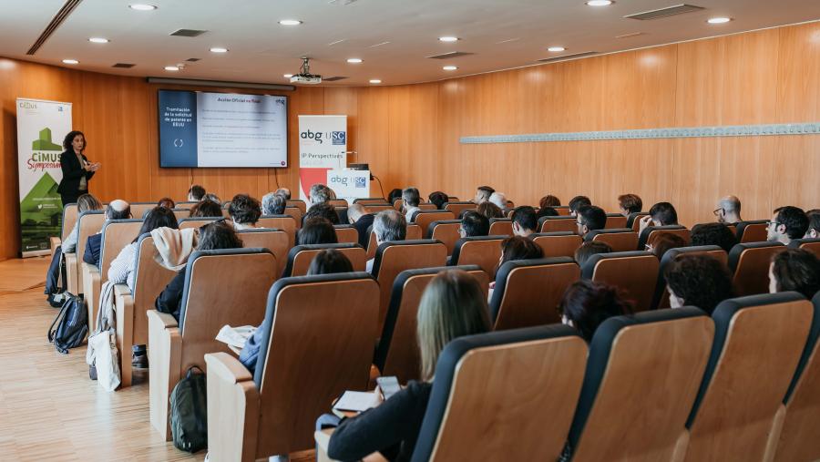 Un momento da xornada sobre patentes. FOTO: Lorena do Merlo