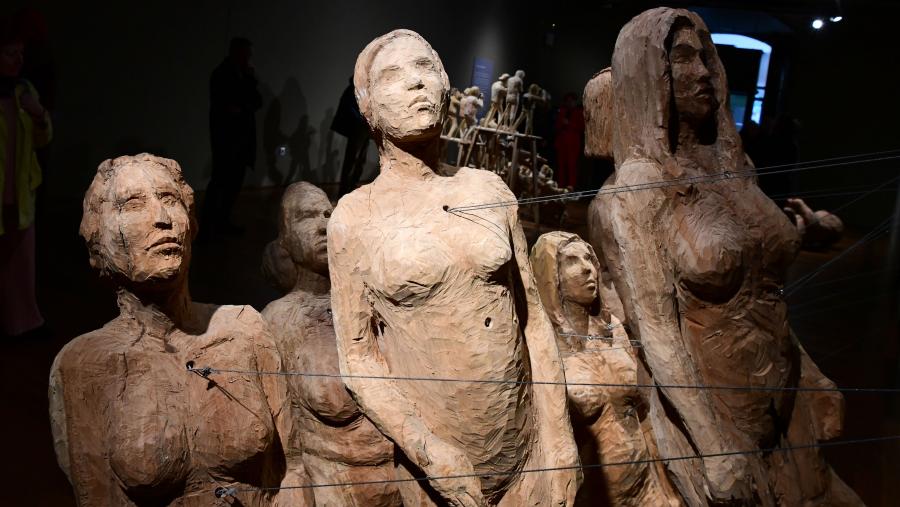 Imaxe dunha das pezas da mostra. Foto: Santi Alvite