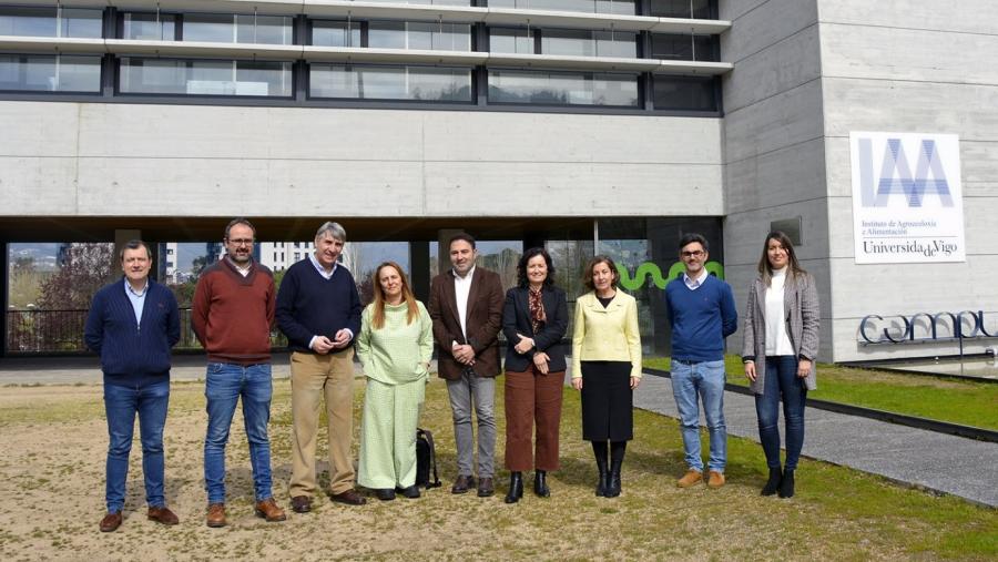 Responsables e técnicos dos campus de especialización do SUG