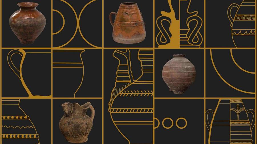 Imaxe do cartel da mostra 'Conciencia dunha Tradición: Olaría de Mondoñedo, Bonxe, Samos e Gundivós'