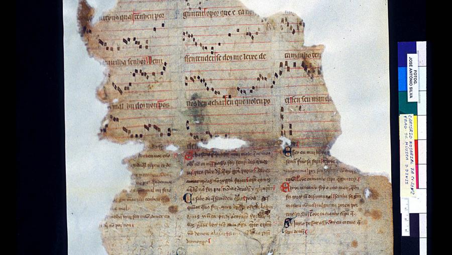 Reproducción do Pergamiño Sharrer