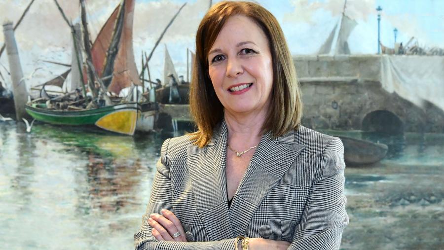 A profesora Ana María Gude Fernández. FOTO: Santi Alvite