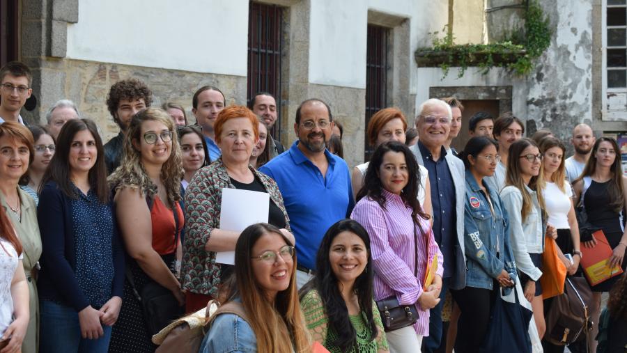 Foto de grupo das participantes na convocatoria de 2023