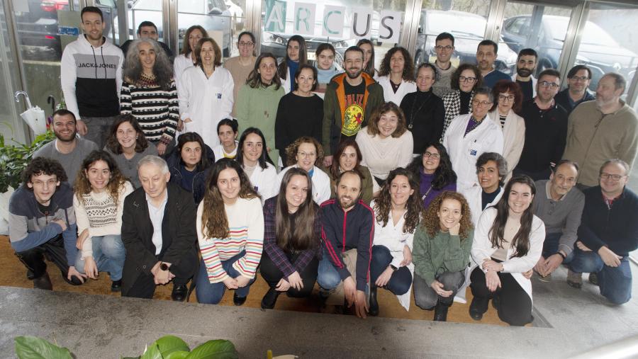 Foto de grupo do persoal do iARCUS
