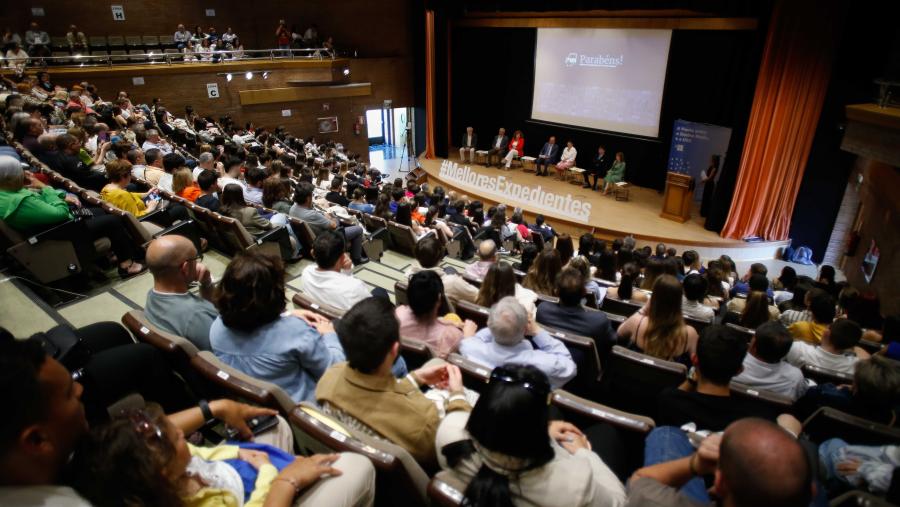 O acto desenvolveuse no Audiorio da Facultade de Veterinaria 