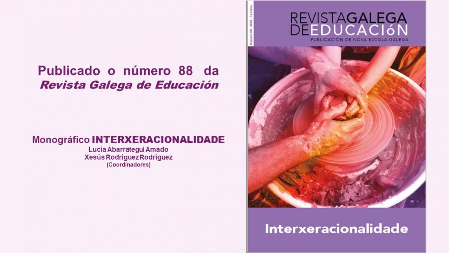 Nº 88 da Revista Galega de Educación