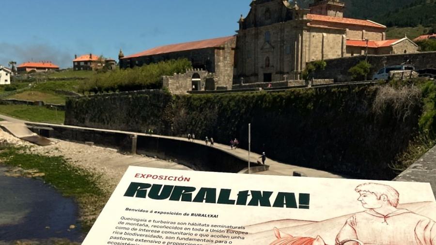 Detalle do cartel da mostra