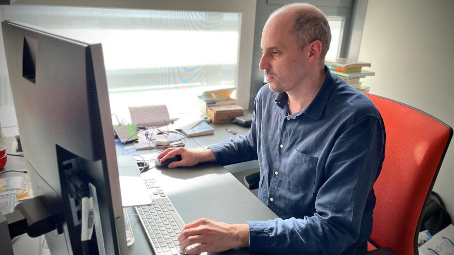 Jose M. Tubío, investigador do CiMUS da USC