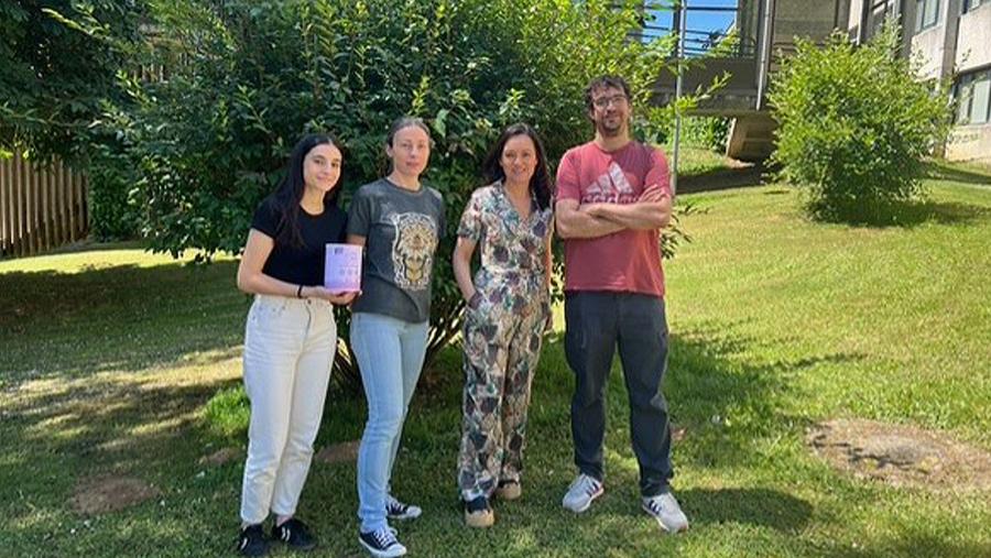 Cristina Fente es miembro del equipo investigador detrás del proxecto PRO A2, ganador del segundo premio del programa Explorer