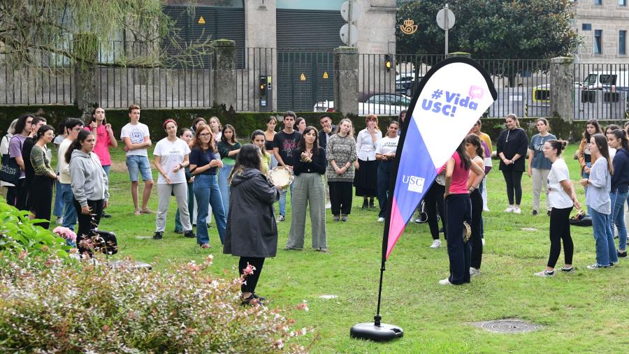Imaxe de arquivo das xornadas #BenVidaUSC. FOTO: Santi Alvite