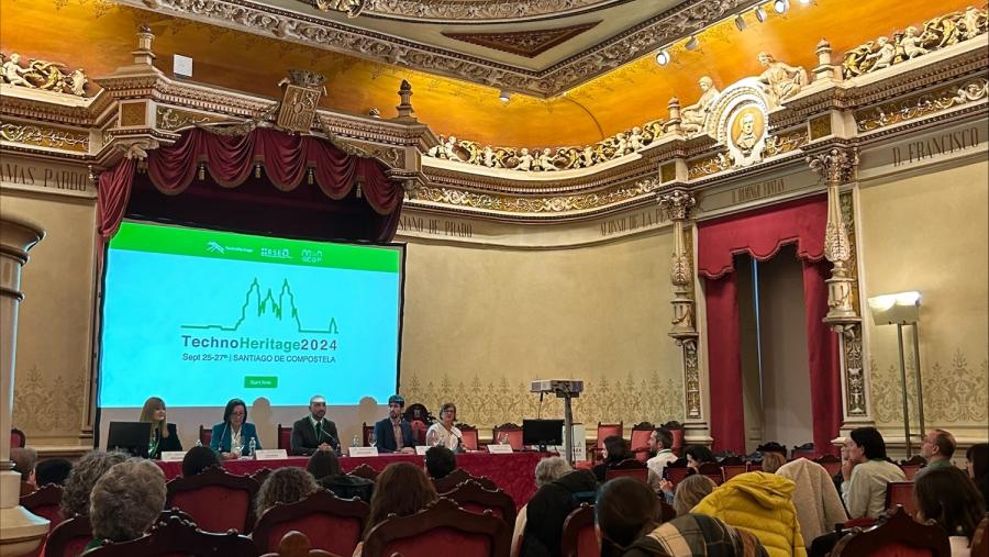 O 5º Congreso Internacional TechnoHeritage2024 inaugurouse no Paraninfo da Universidade