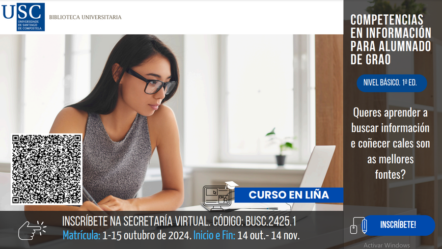 O prazo para inscribirse no curso básico remata o 15 de outubro