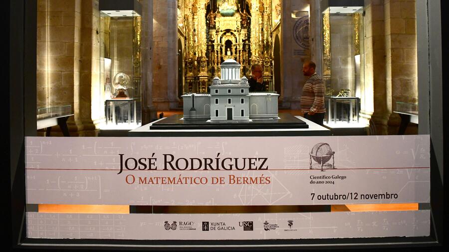 A mostra percorre a biografía do matemático de Bermés a través de obxectos clave na súa vida. FOTO: Santi Alvite