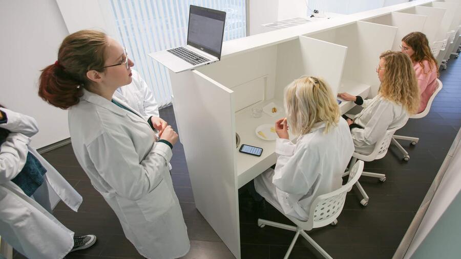 Imaxe de arquivo dunha das actividades de análise sensorial impulsada dende TasteLab. FOTO: https://tastelab.es/