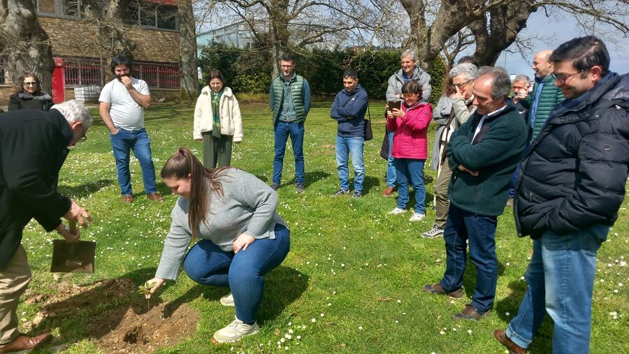 A plantación realizouse na localidade lucense de San Fiz 