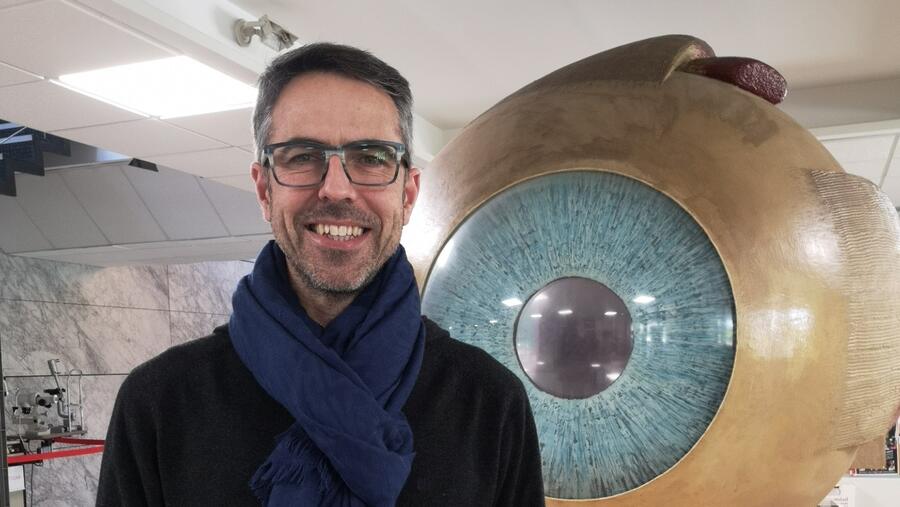 O profesor Justo Arines