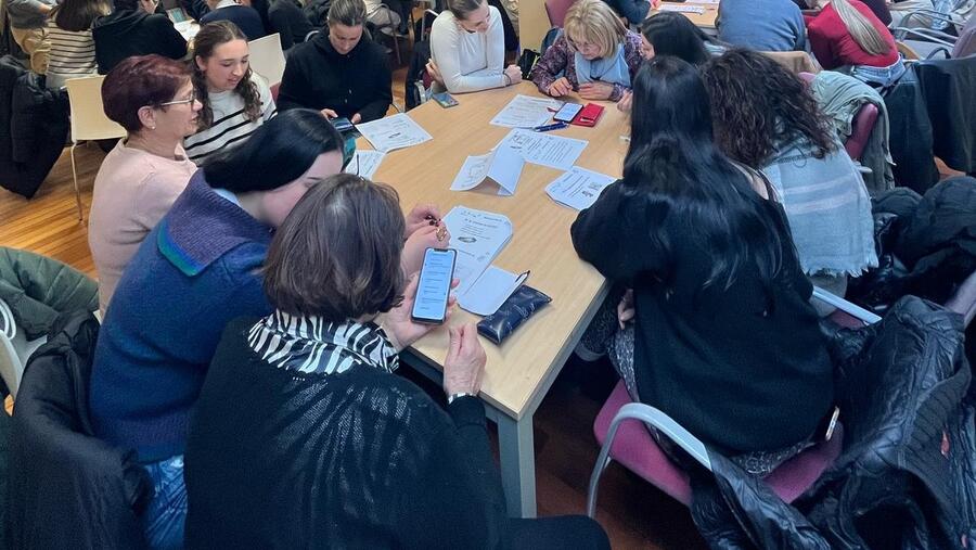 Imaxe de arquivo dun dos obradoiros 