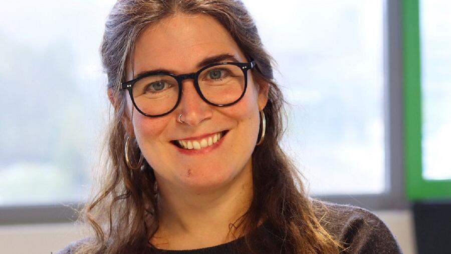 A investigadora do CiMUS Aurora Gómez. Foto: CiMUS