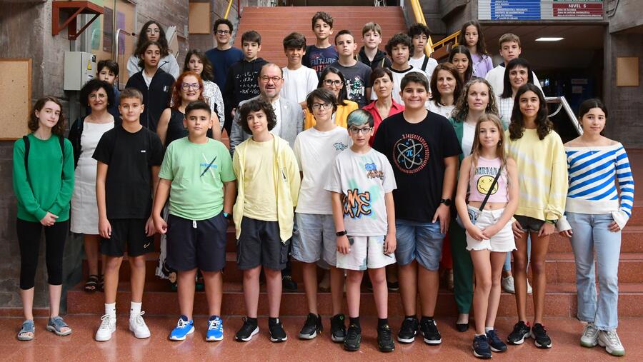 Foto da promoción na inauguración do curso en setembro 2023