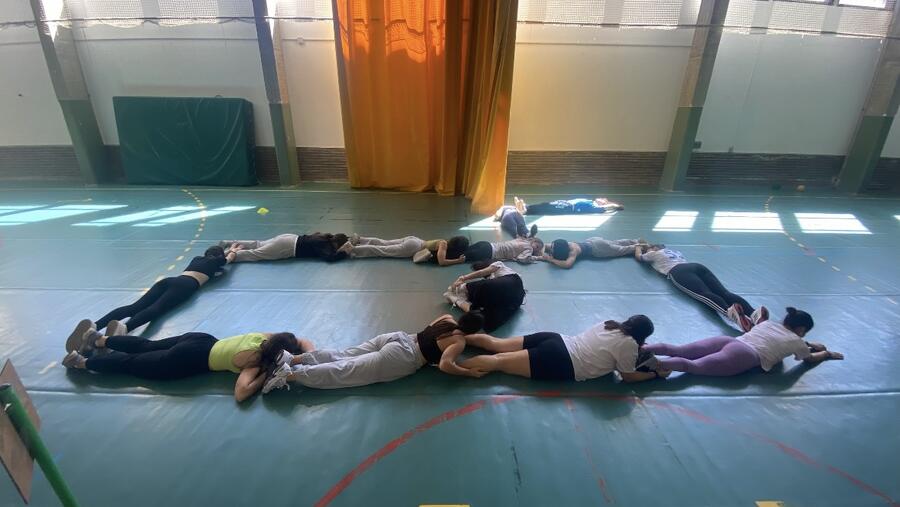 Foto dunha das sesións de traballo do proxecto