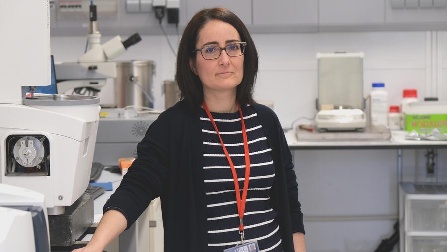 Lidera o proxecto a investigadora Oportunius do CiQUS da USC, María Giménez López. Foto: CiQUS