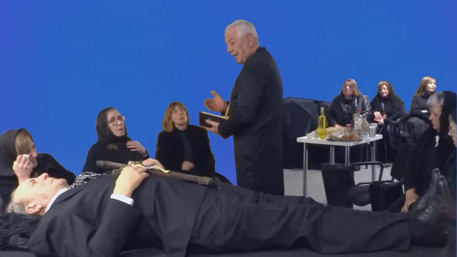 Unha escena da curtametraxe