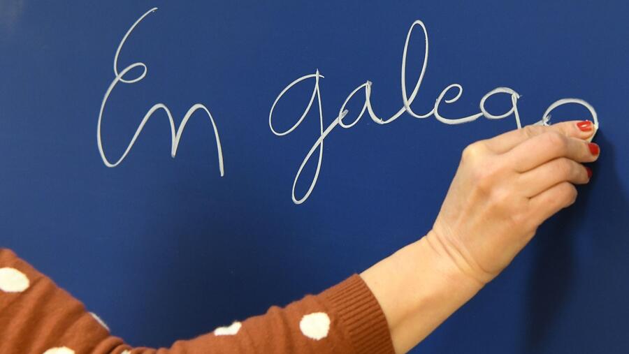 O galardón recoñece traxectorias na promoción do galego na USC. Foto: Santi Alvite