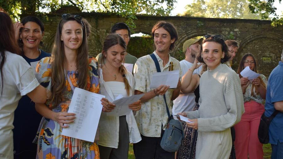 Instantánea dos cursos da edición do ano 2024. Foto: RAG