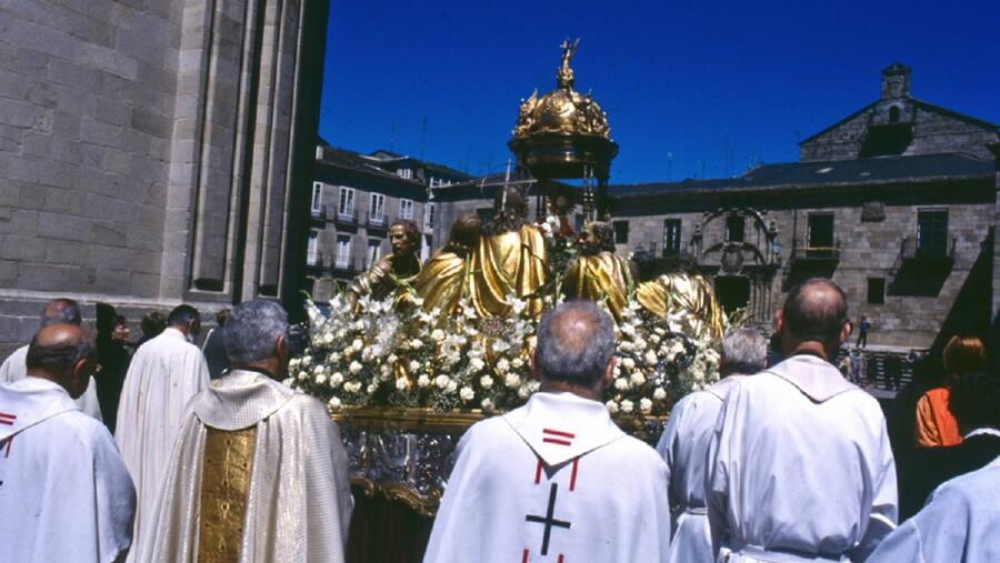 Unha cerimonia con orixe en 1669. Foto: Cultura.gal