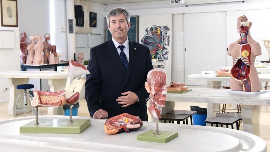 José Martín Carreira Villamor será o decano de Medicina e Odontoloxía nos vindeiros seis anos. FOTO: Santi Alvite