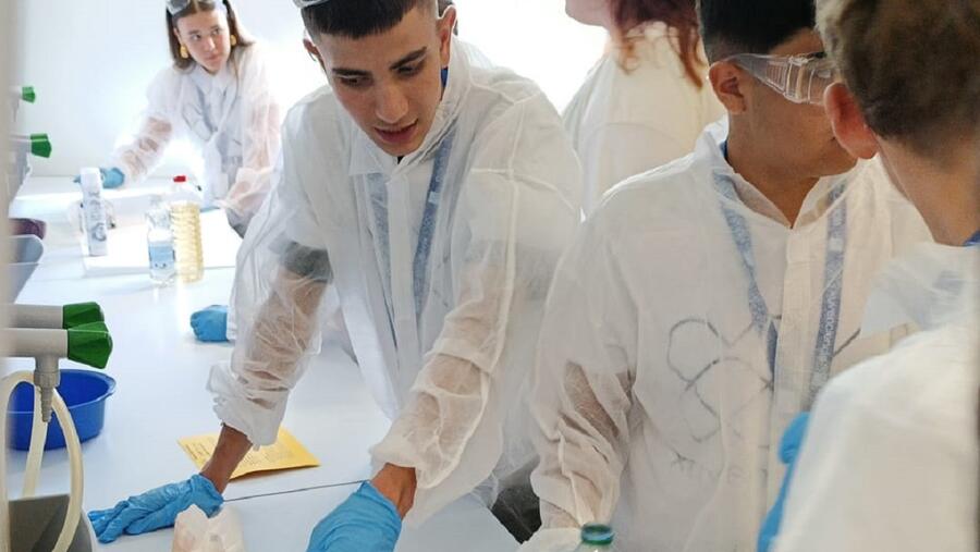 Este programa que combina ciencia e actividade lúdica desenvólvese no Campus de Lugo. Foto: Xuvenciencia