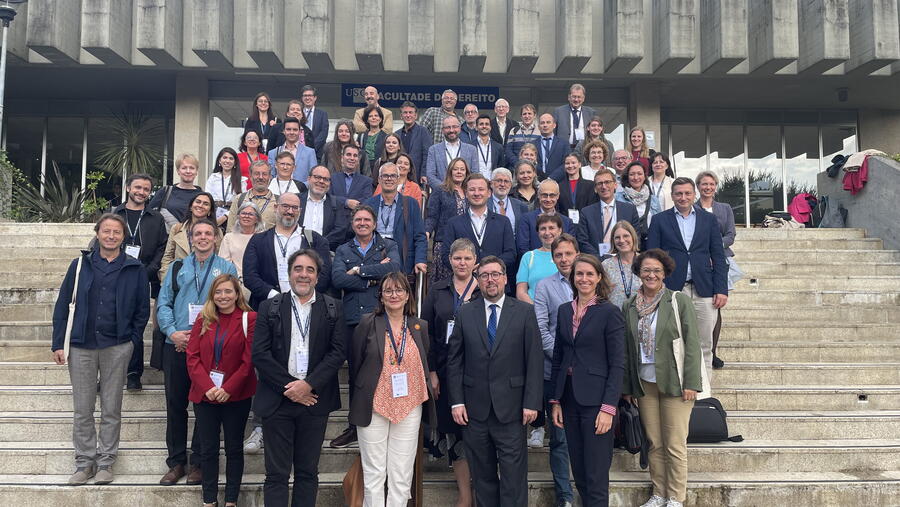 A Conferencia final de Digilares desenvolveuse na Facultade de Dereito da USC. Foto: Santi Alvite