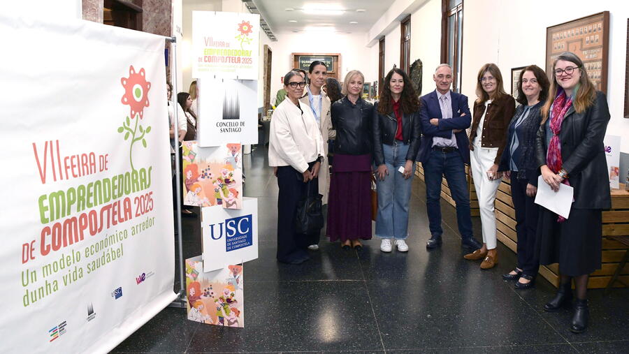A feira, organizada por Woman Emprende co apoio do Concello de Santiago, trae da man unha proposta transformadora que reflexiona sobre como construír a un modelo económico sostible. FOTO: Santi Alvite