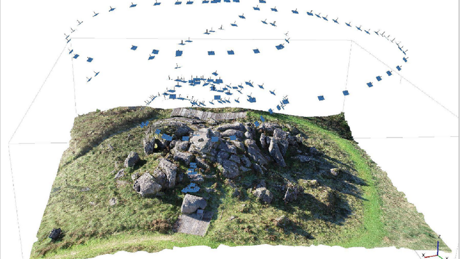 Levantamento fotogramétrico levado a cabo mediante RPAS