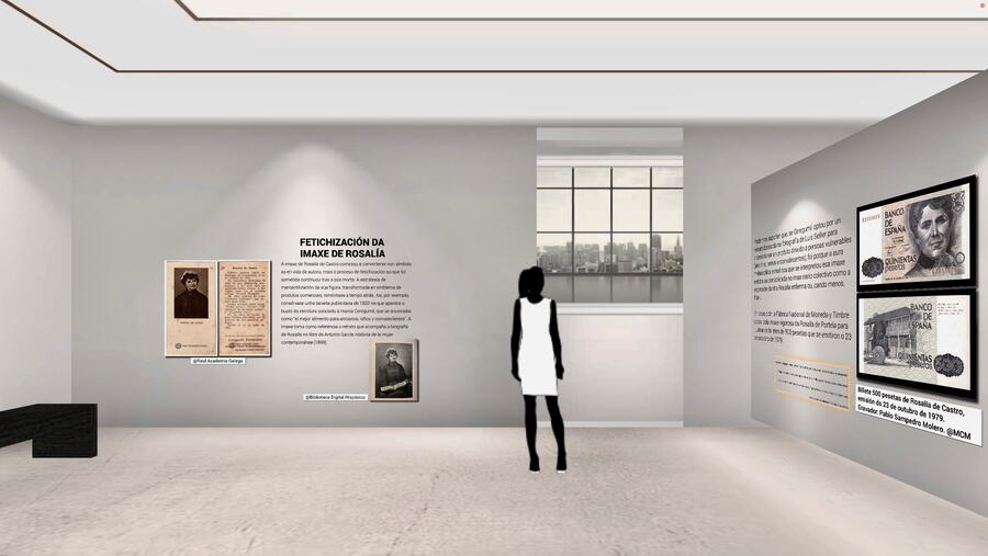 Detalle do percorrido virtual polo Museo